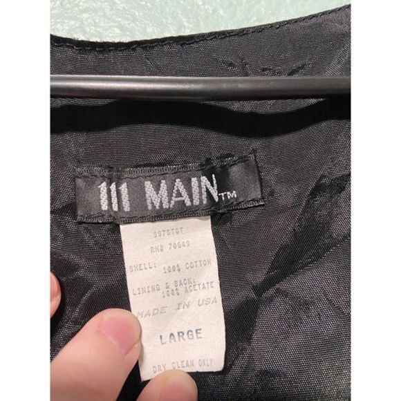 Vintage Women’s Scarecrow‎ Pumpkin Halloween Vest Large - Picture 6 of 7